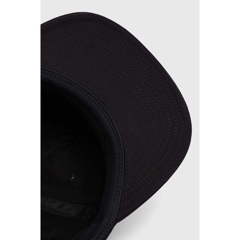 Pamučna kapa sa šiltom Billabong boja: crna, s tiskom