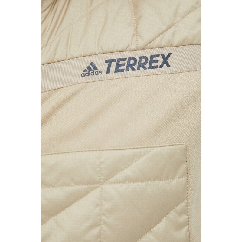 Sportska jakna adidas TERREX Multi Hybrid boja: bež