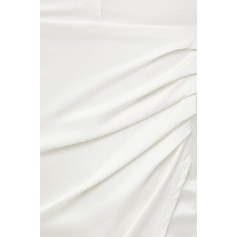 Haljina Hollister Co. boja: bijela, mini, uske