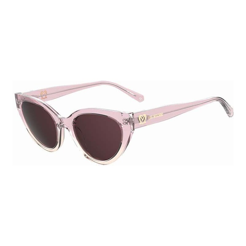 Sunčane naočale Love Moschino za žene, boja: ružičasta