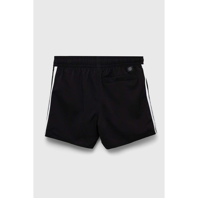 Dječje kratke hlače adidas Performance 3S SHO boja: crna, s aplikacijom, podesivi struk