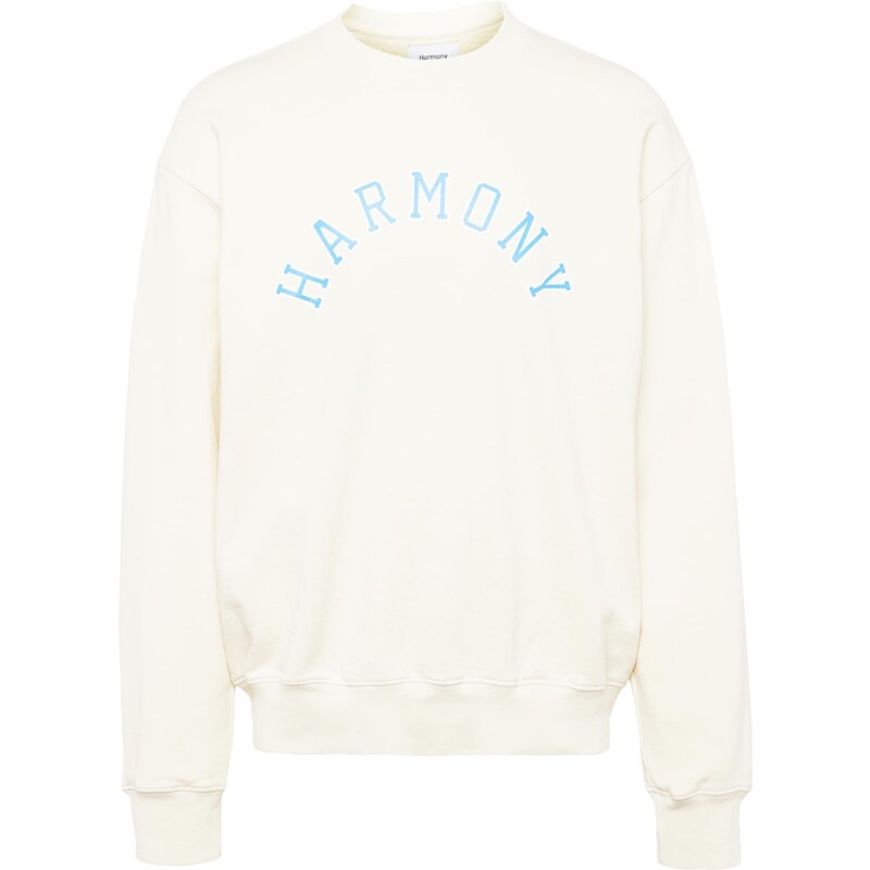 Harmony Paris Sweater majica svijetloplava / bijela