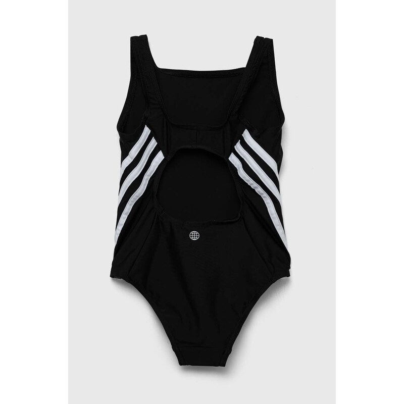 Dječji jednodijelni kupaći kostim adidas Performance boja: crna