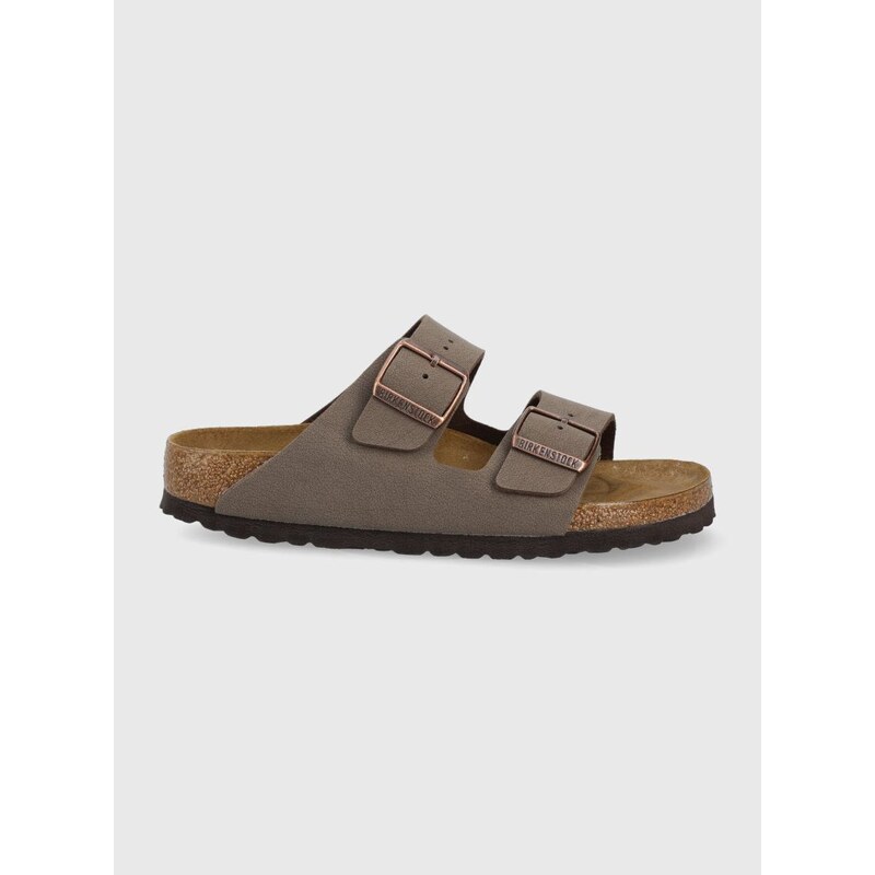 Natikače Birkenstock Arizona za žene, boja: smeđa, 151183