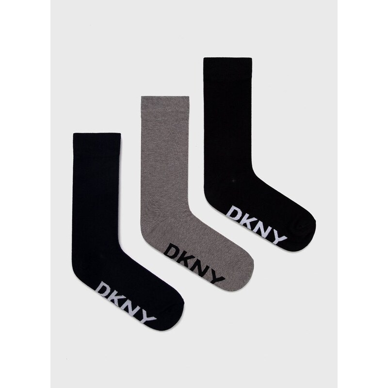 Čarape Dkny za muškarce, boja: siva
