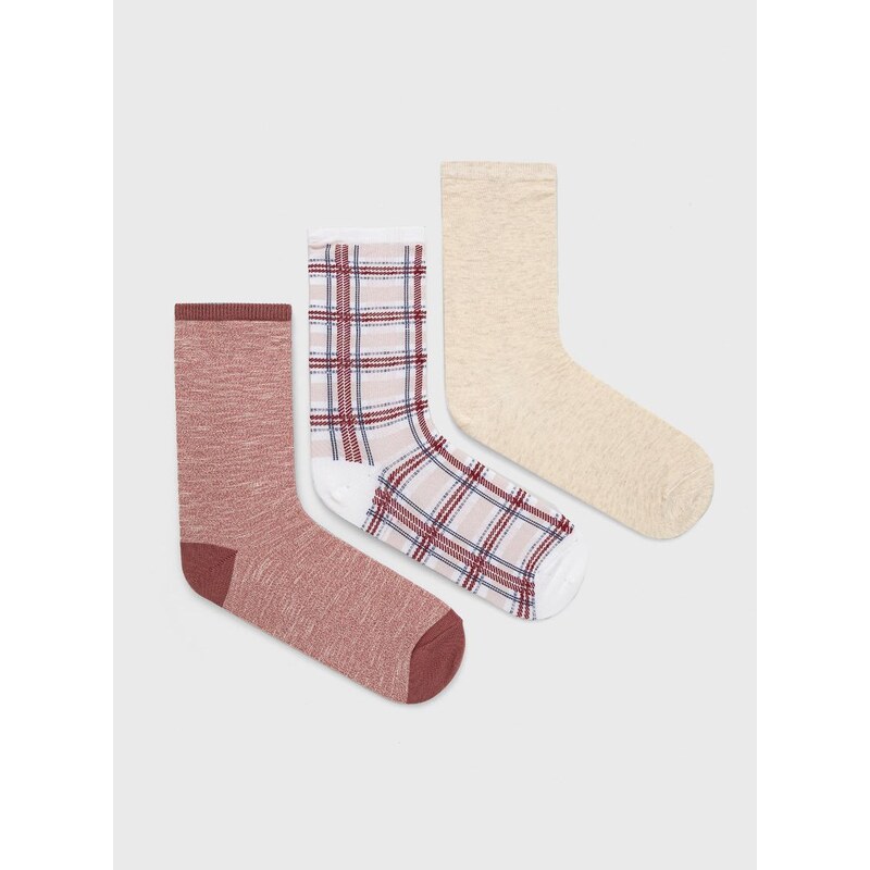 Čarape GAP za žene, boja: ružičasta