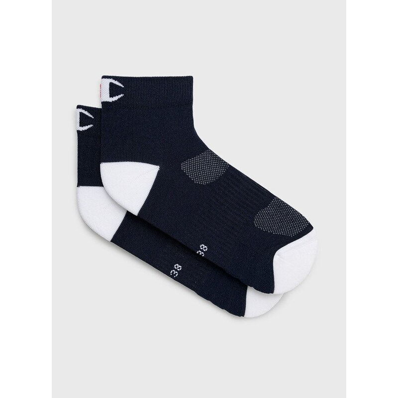 Čarape Champion (2-pack) boja: tamno plava