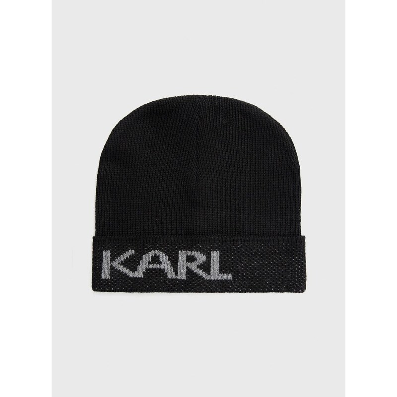 Kapa Karl Lagerfeld boja: crna