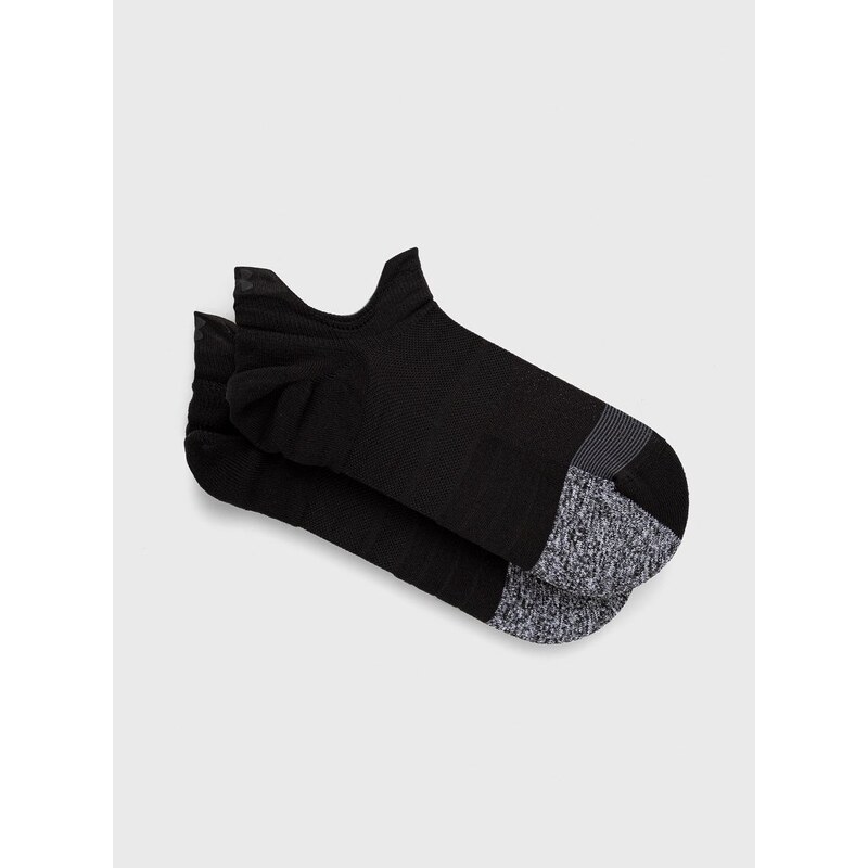 Čarape Under Armour Breathe (2-pack) za žene, boja: crna, 1370096