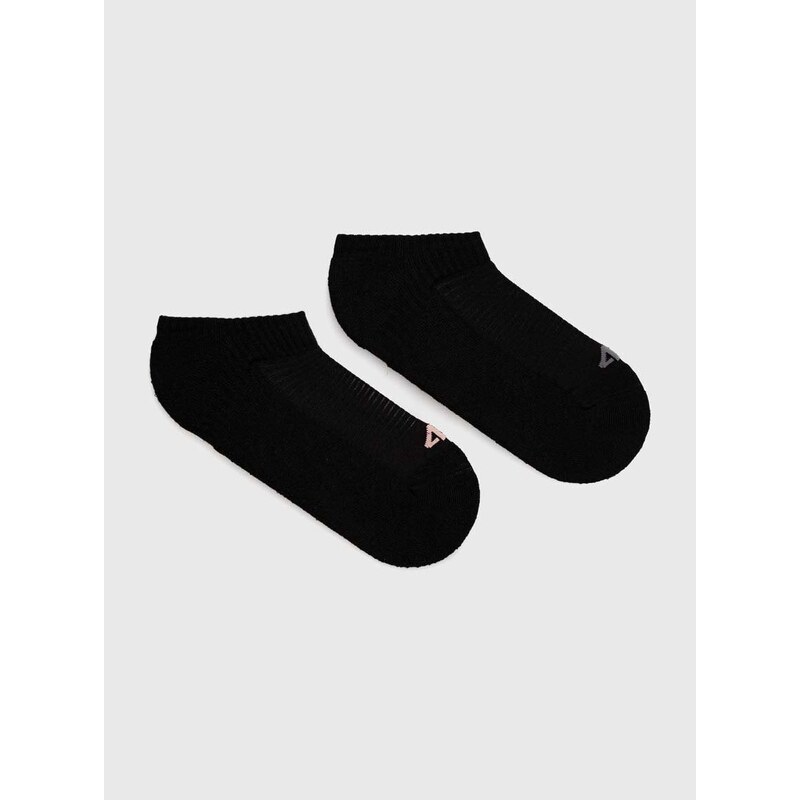 Čarape 4F 2-pack za žene, boja: crna