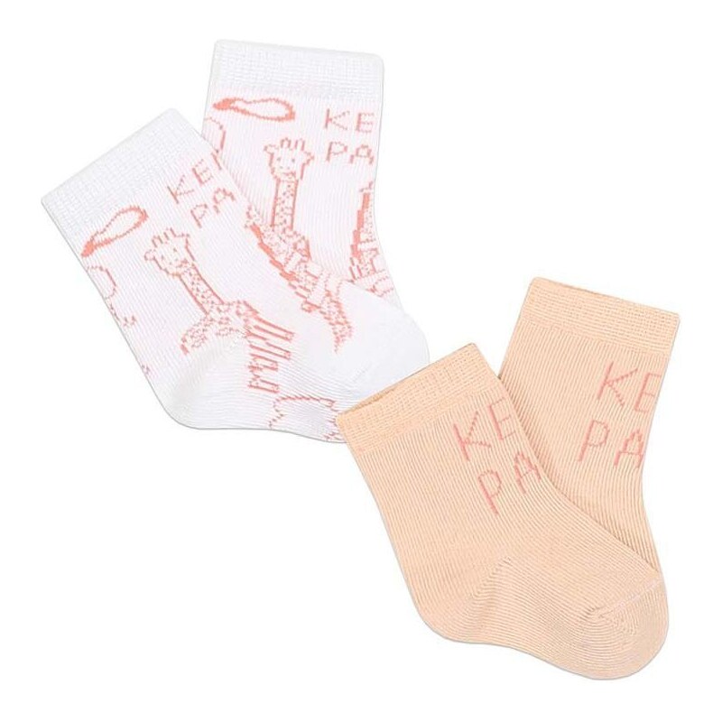 Dječje čarape Kenzo Kids 2-pack boja: ružičasta