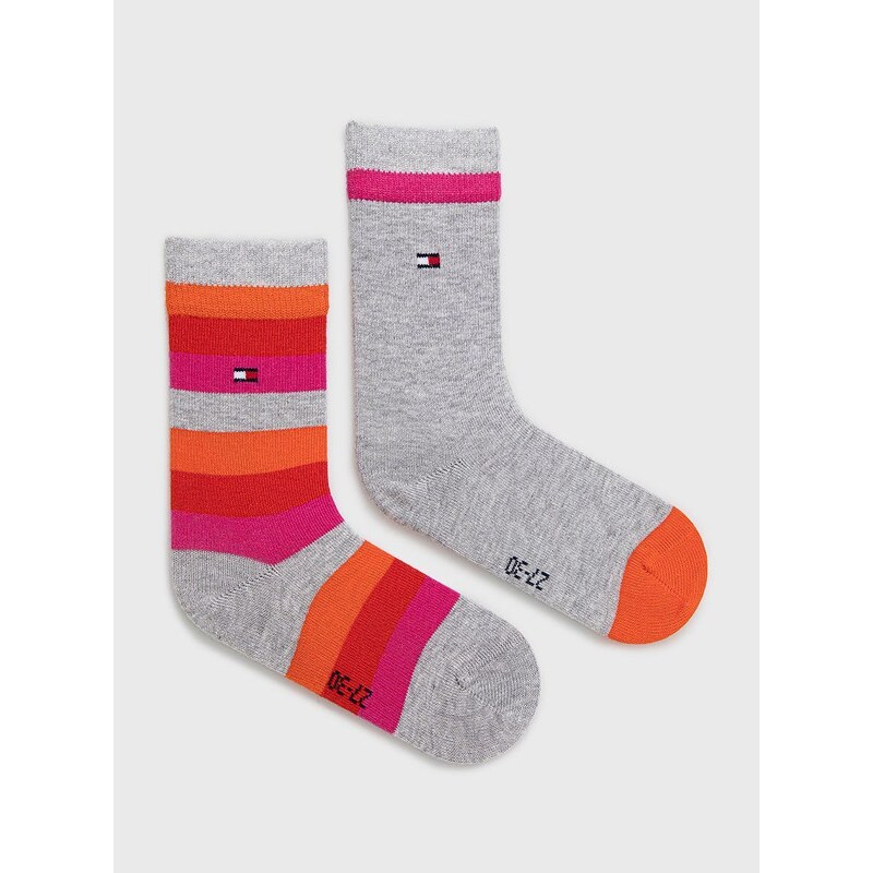 Dječje čarape Tommy Hilfiger boja: narančasta