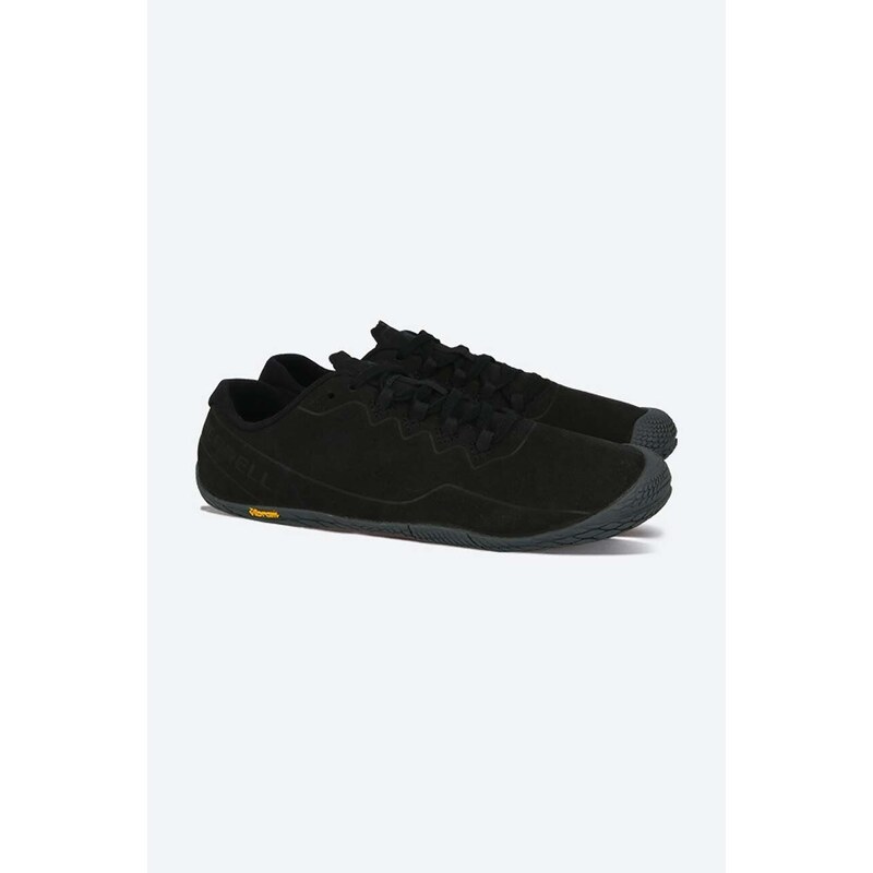 Cipele od brušene kože Merrell Vapor Glove 3 Luna LTR J33599 boja: crna