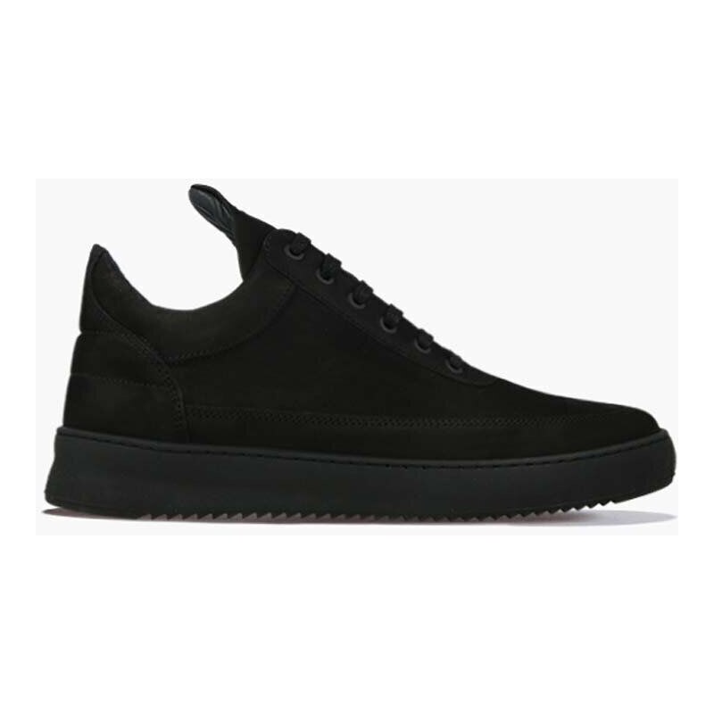 Tenisice od brušene kože Filling Pieces Low Top Ripple boja: crna, 30425441861
