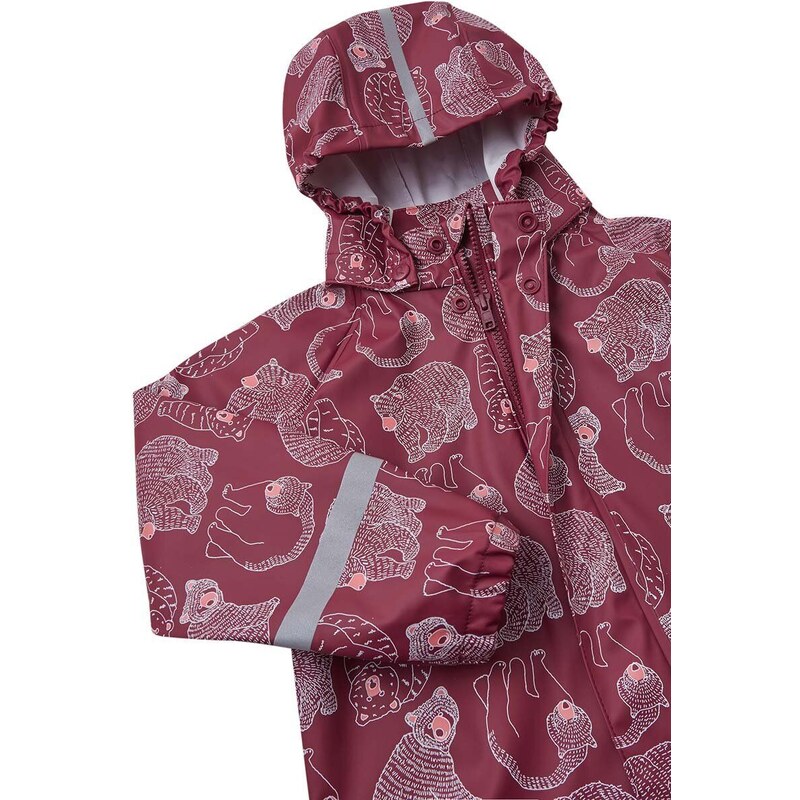 Dječja jakna za kišu Reima Vesi boja: bordo