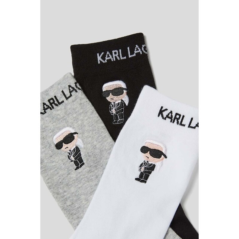 Čarape Karl Lagerfeld 3-pack za muškarce