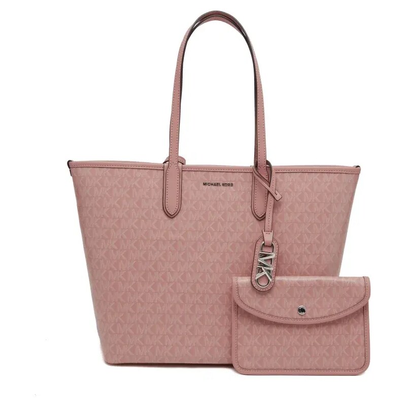Michael Kors Shopper torba + torbica za sitnice Eliza Roze - GLAMI.hr