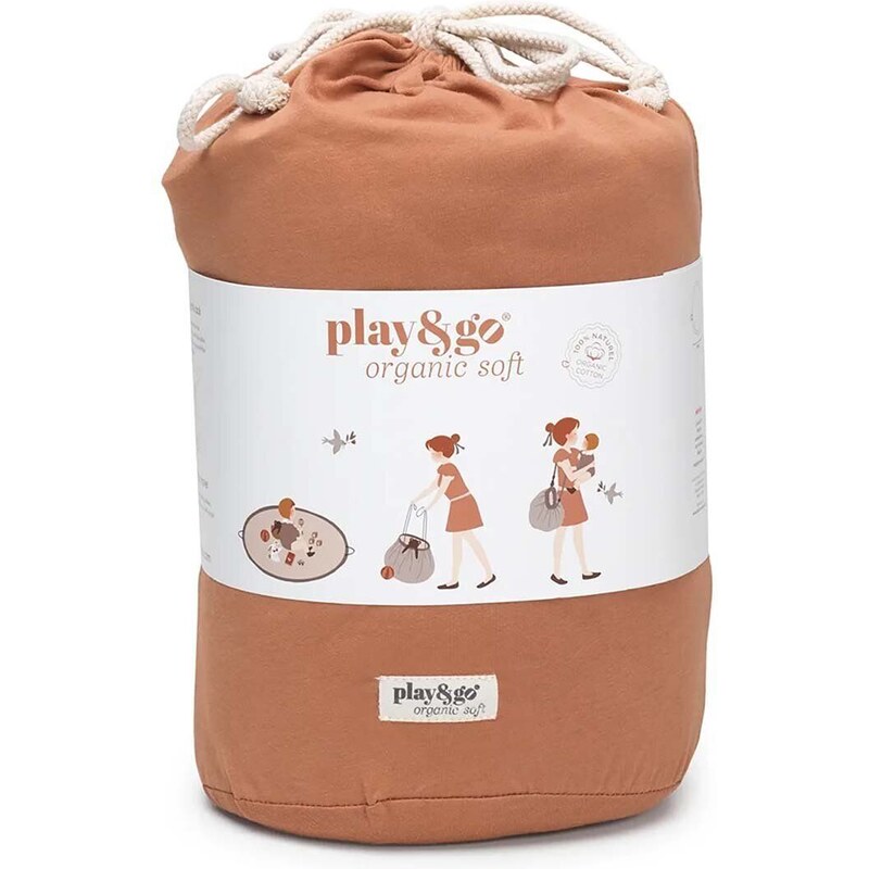 Prostirka i vrećica za igračke Play & Go 2w1 Soft Organic
