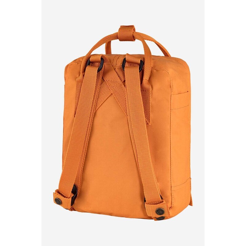 Ruksak Fjallraven Kanken Mini boja: narančasta, mali, s aplikacijom, F23561.206-206