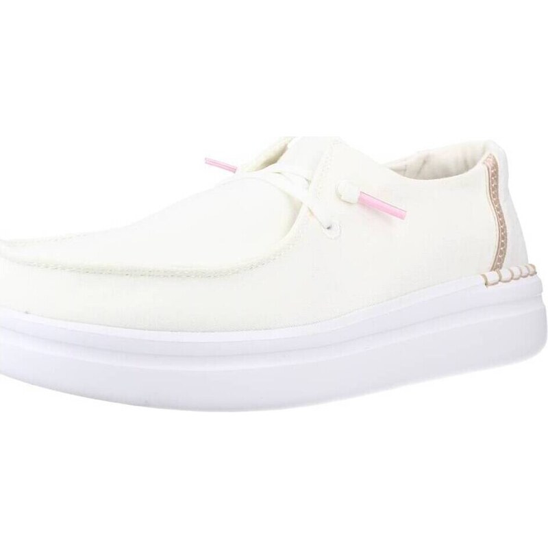 HEY DUDE Wendy Youth Rise Sneaker Bianco Da Bambino - 6
