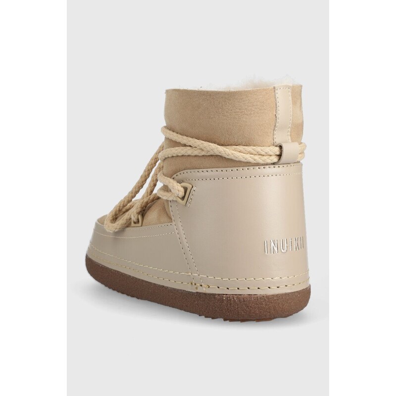 Kožne cipele za snijeg Inuikii CLASSIC boja: bež, 75101-007