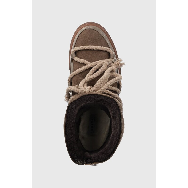 Kožne cipele za snijeg Inuikii CLASSIC boja: smeđa, 75202-005