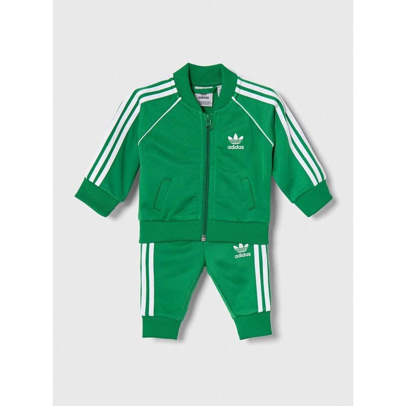 Trenirka za bebe adidas Originals boja: zelena
