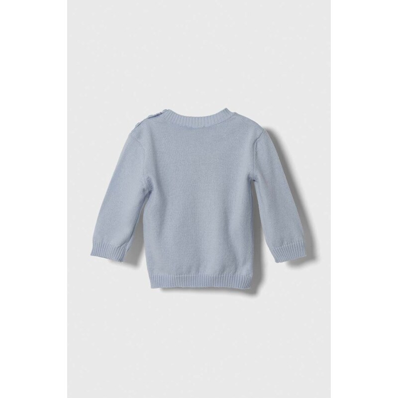 Pamučni pulover za bebe United Colors of Benetton lagani