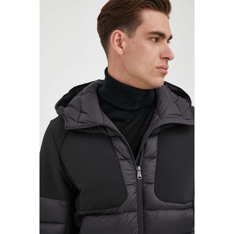 Pernata jakna Colmar za muškarce, boja: crna, za prijelazno razdoblje