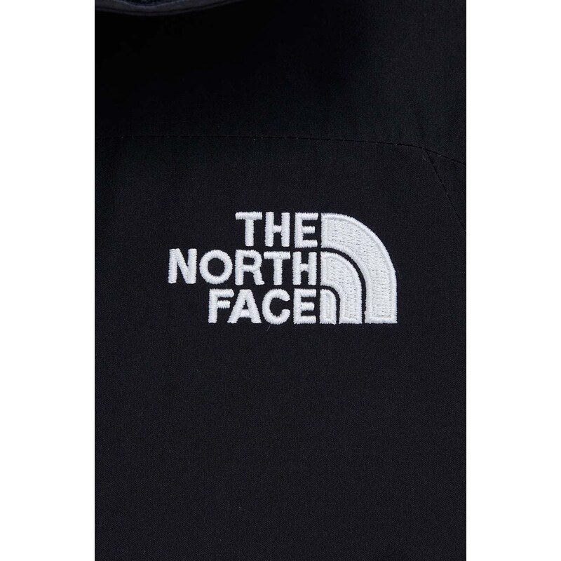 Jakna The North Face za muškarce, boja: crna, prijelazno razdoblje