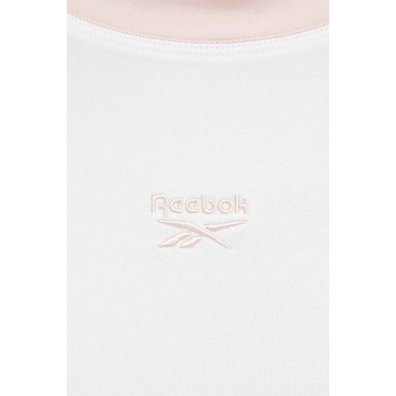 Majica kratkih rukava Reebok Classic za žene, boja: bež