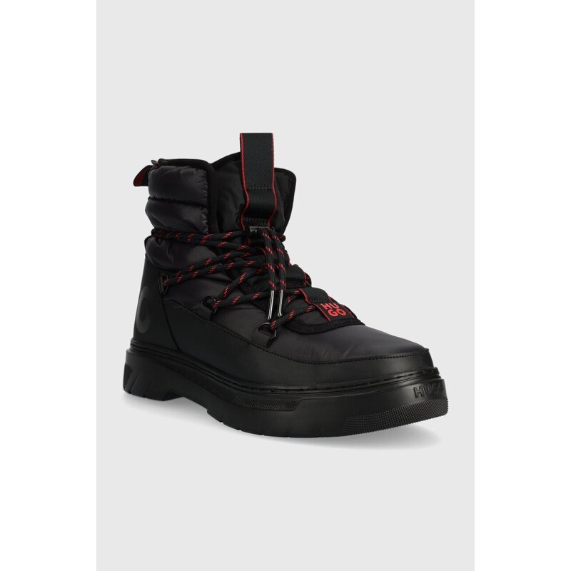 Cipele HUGO Urian za muškarce, boja: crna, 50503938