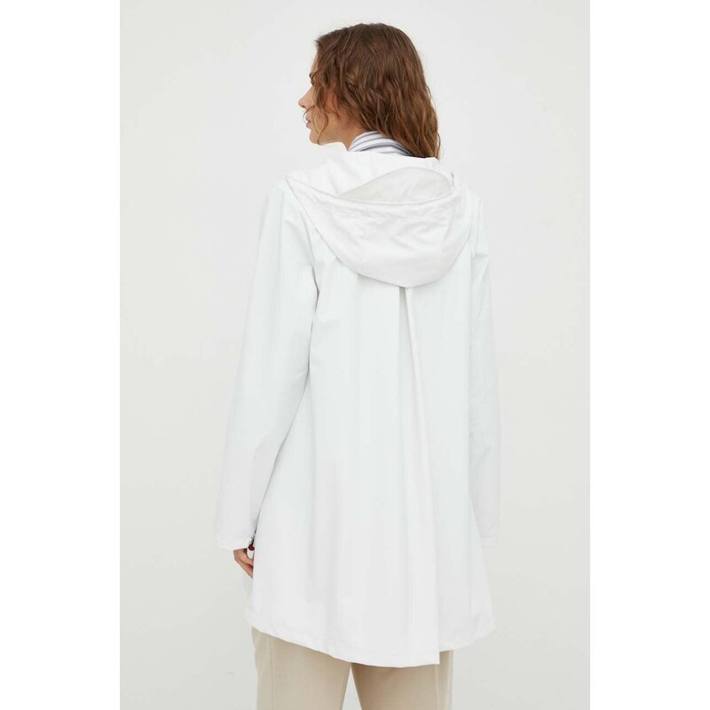 Kišna jakna Rains 18050 Jackets za žene, boja: bijela, za prijelazno razdoblje
