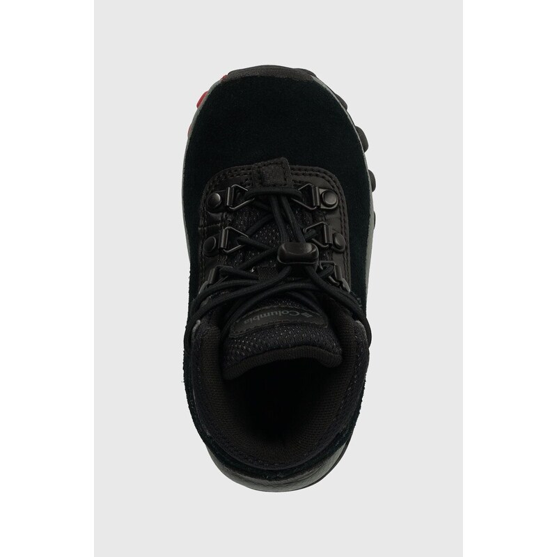 Dječje kožne cipele Columbia YOUTH NEWTON RIDGE AMPED boja: crna