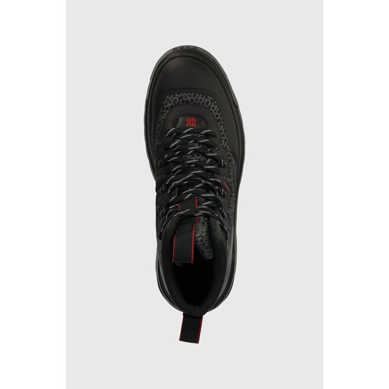 Cipele HUGO Urian za muškarce, boja: crna, 50503942