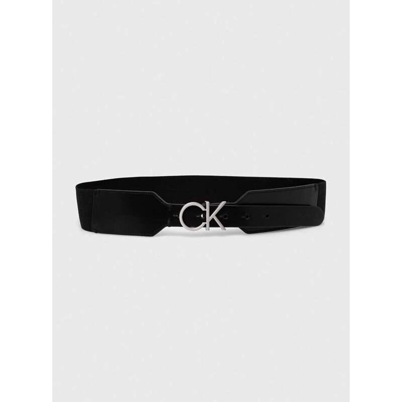 Remen Calvin Klein za žene, boja: crna