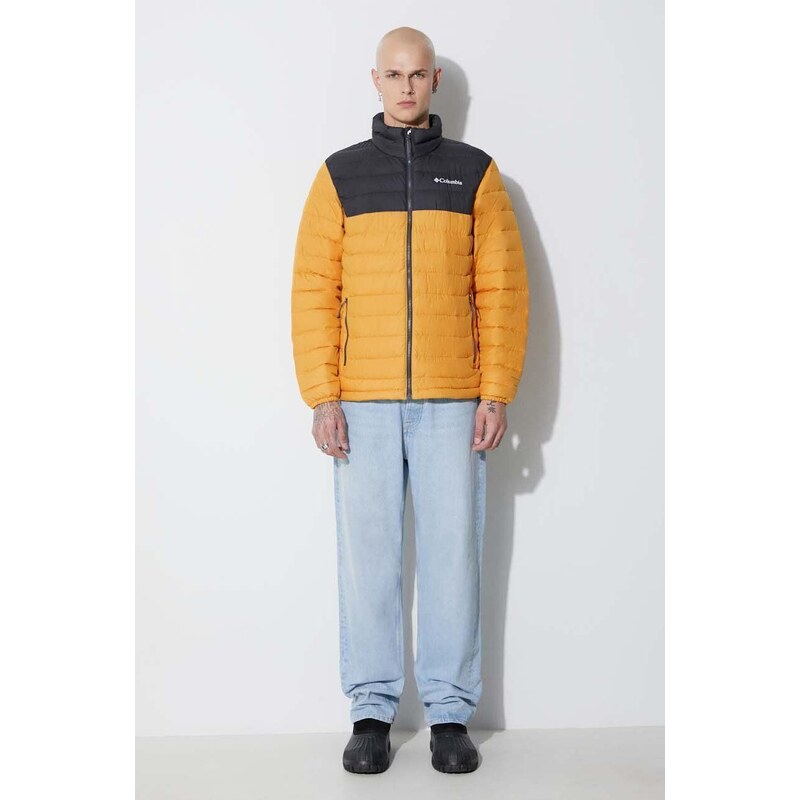 Sportska jakna Columbia Powder Lite boja: narančasta, 1698001