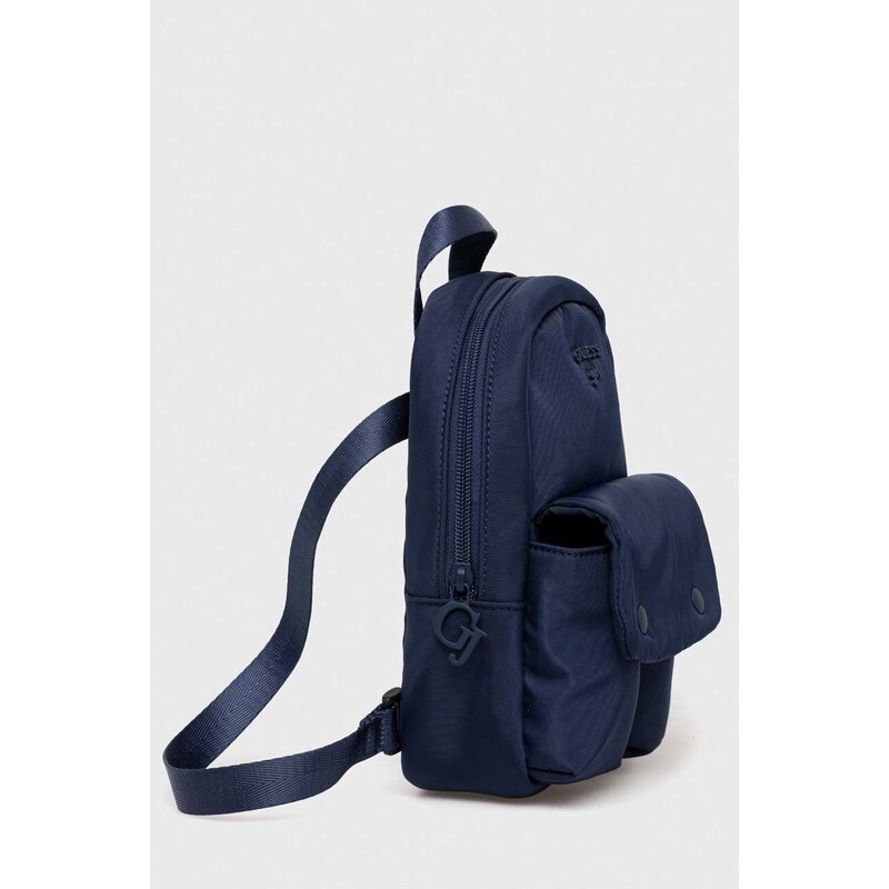 Dječji ruksak Guess boja: tamno plava, mali, bez uzorka