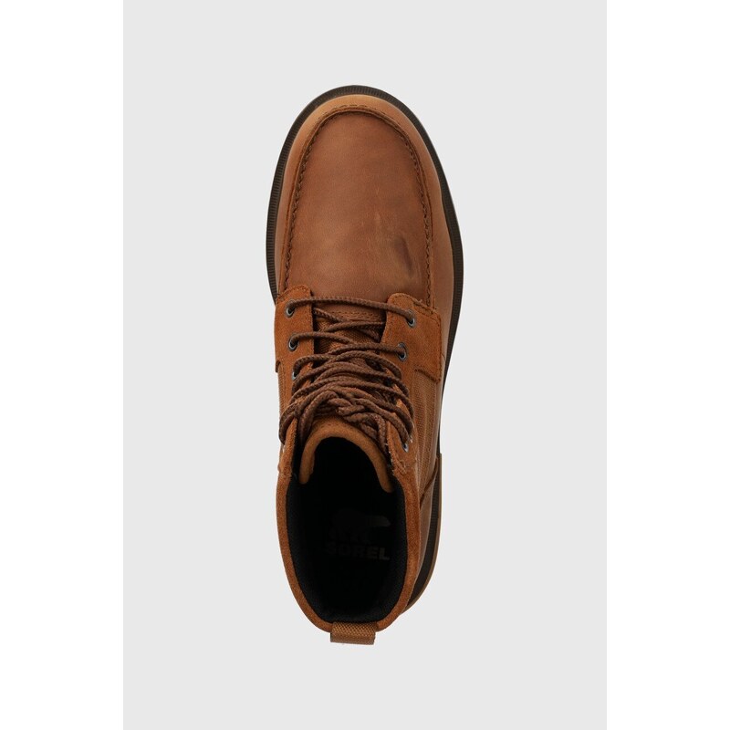 Cipele Sorel CARSON MOC WP za muškarce, boja: smeđa, 2009711243