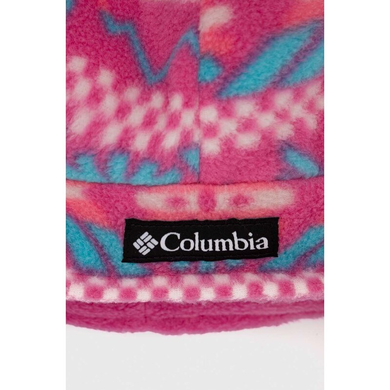 Dječja kapa Columbia Youth Frosty Trail II Ea boja: ružičasta, od debelog pletiva