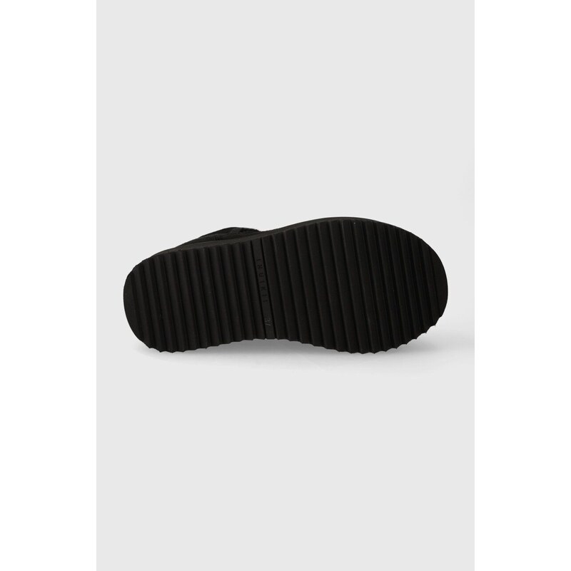 Čizme za snijeg od brušene kože Inuikii Classic Low Platform boja: crna, 75104-105