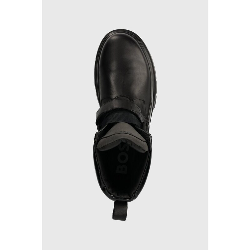 Cipele BOSS Chanan za muškarce, boja: crna, 50503946