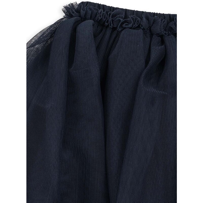 Dječja suknja Konges Sløjd boja: tamno plava, mini, širi se prema dolje
