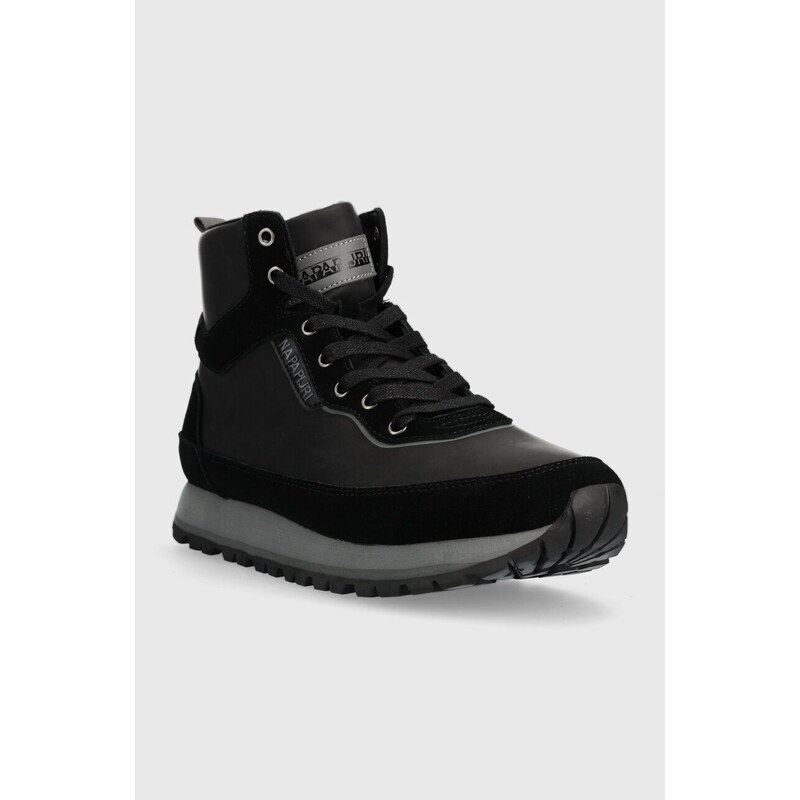 Cipele Napapijri SNOWJOG za muškarce, boja: crna, NP0A4HUZ.041