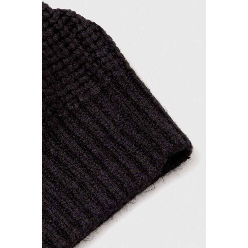 Kapa Silvian Heach boja: crna, od tanke pletenine