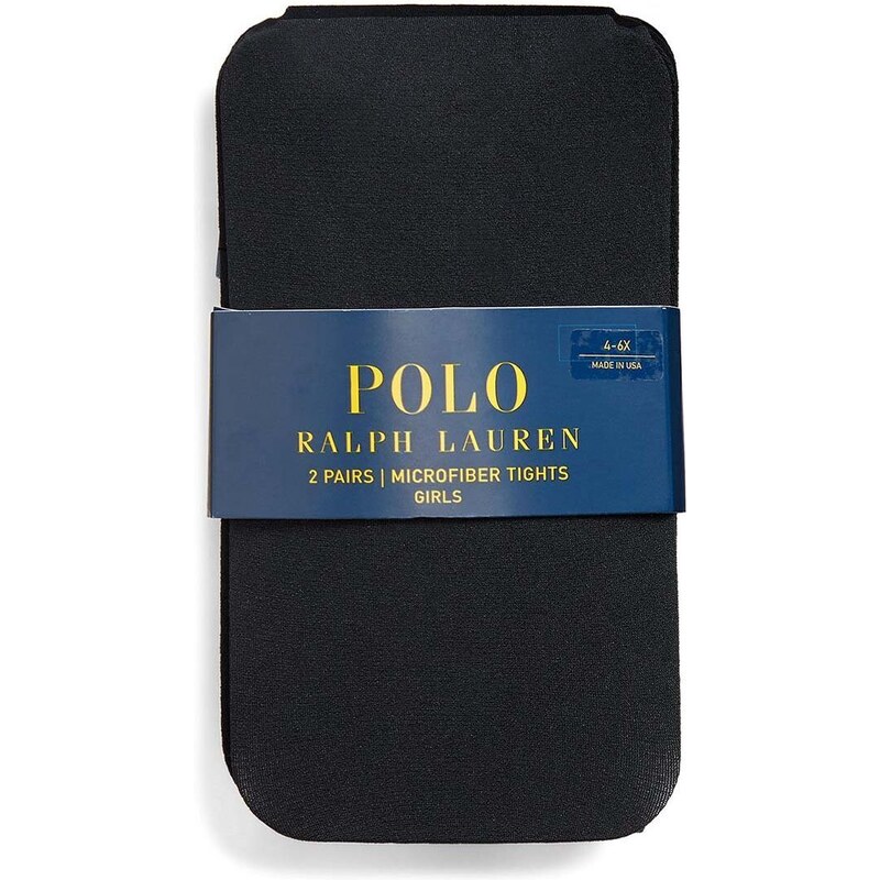Dječje hulahopke Polo Ralph Lauren 2-pack boja: crna