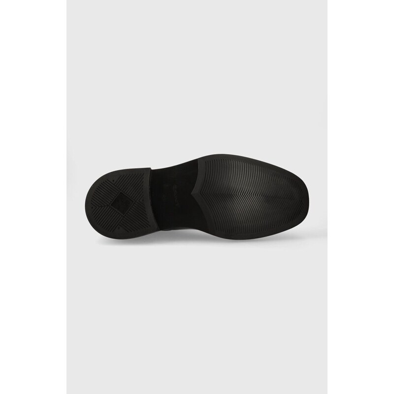 Kožne gležnjače Gant Fairwyn za muškarce, boja: crna, 27651406.G00