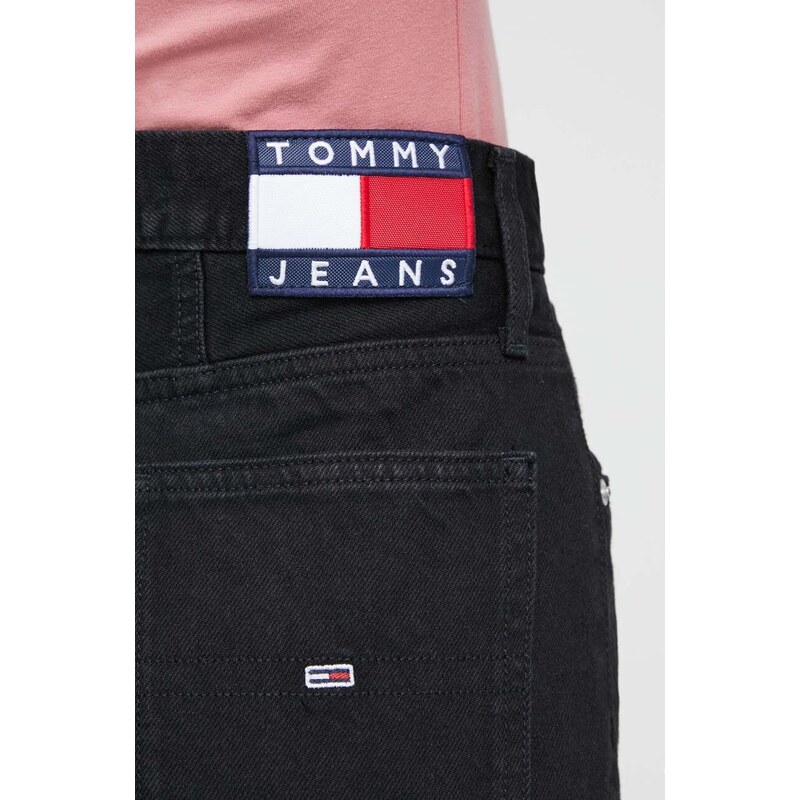 Traperice Tommy Jeans za žene, visoki struk