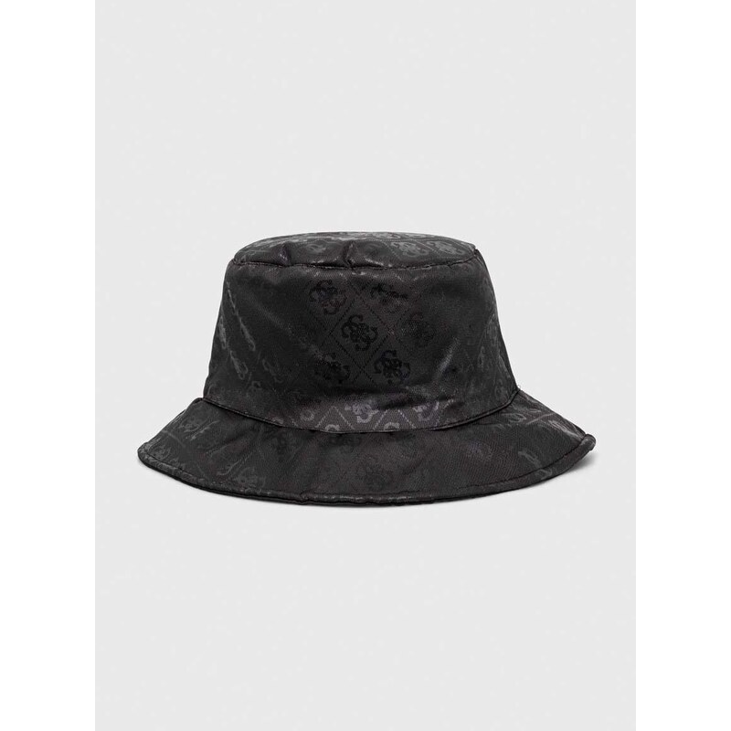 Dvostrani šešir Guess boja: crna