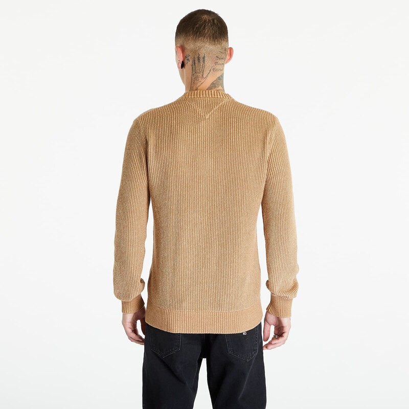 Tommy Hilfiger Tommy Jeans Regular Tonal Bad Sweater Tawny Sand